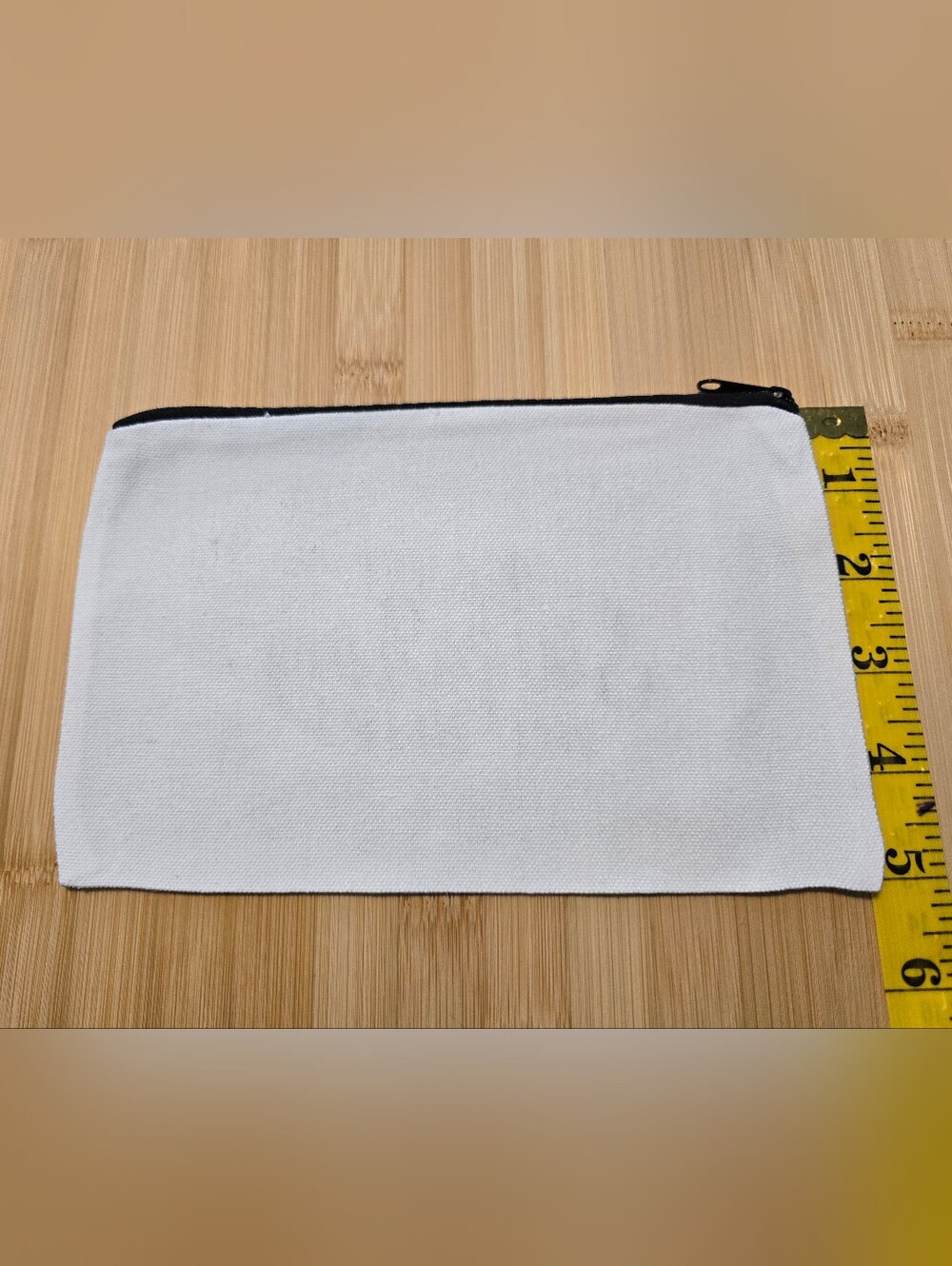 ๐๐ฅInspirational Quote Canvas Pouch Empowering Feminist Makeup Bag NWOT - Picture 2 of 3
